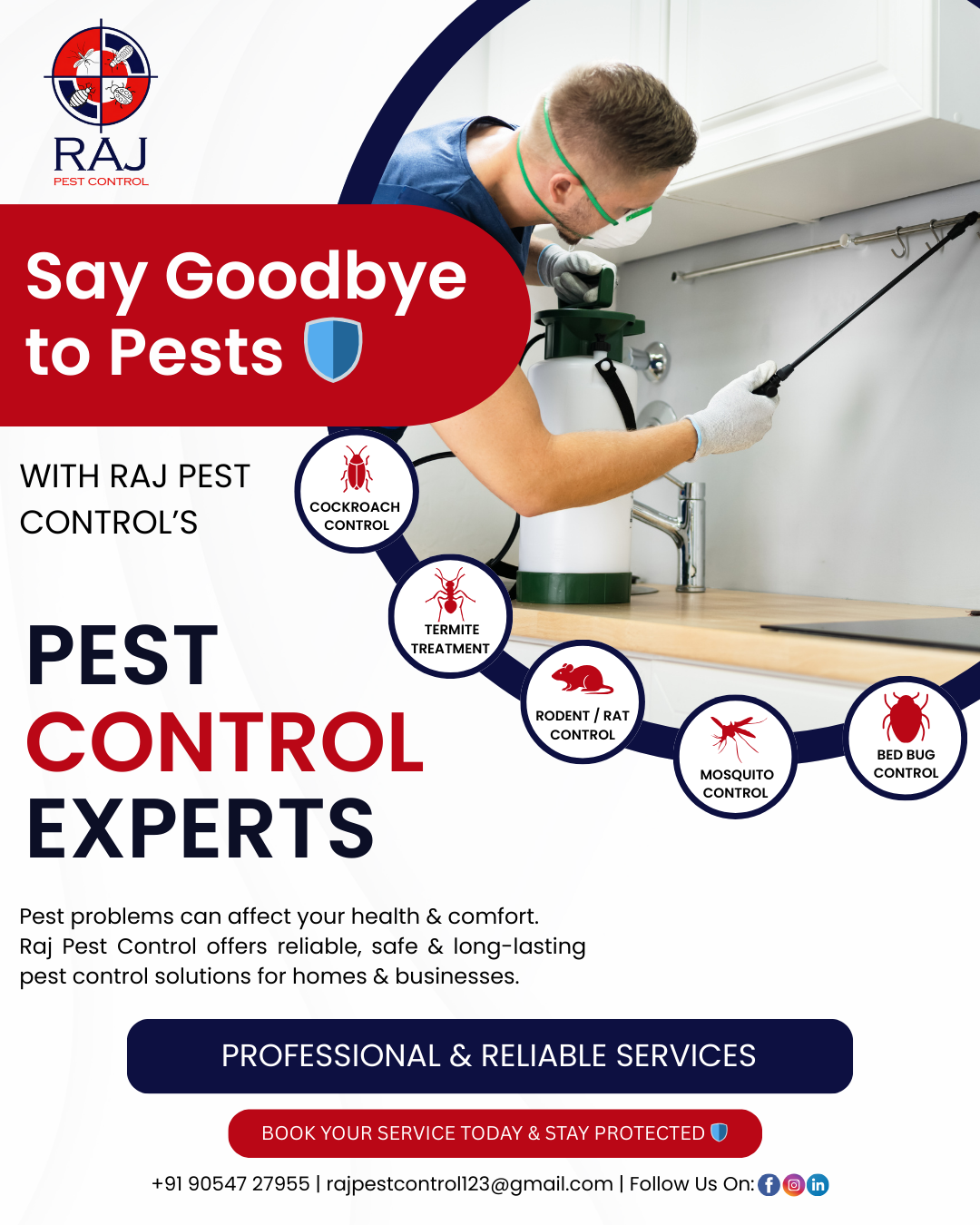 1Raj Pest Control